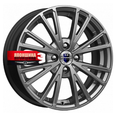 Диск литой K&K МЕАНДР 6J15 PCD4*100 ET45 DIA67,1 ДАРК ПЛАТИНУМ (WHS504098)