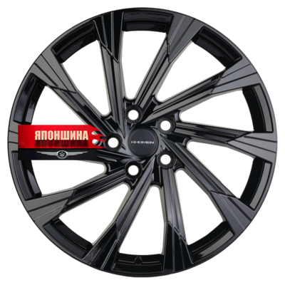 Диск литой KHOMEN WHEELS KHW1901 7,5J19 PCD5*112 ET32 DIA66,6 BLACK (WHS528698)