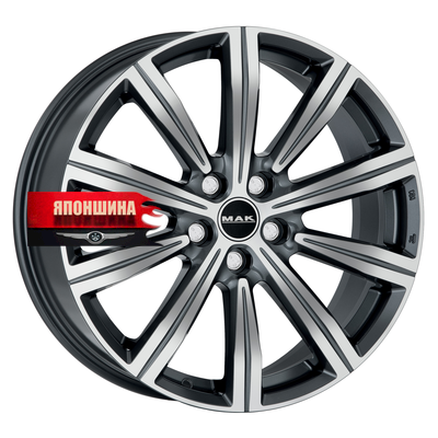 Диск литой MAK BIRMINGHAM 8,5J19 PCD5*120 ET47 DIA65,1 GUNMETAL MIRROR FACE (WHS248781)