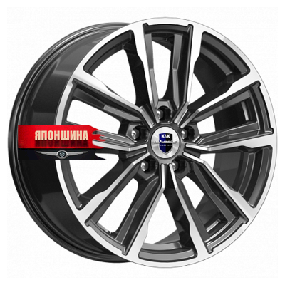 Диск литой K&K ЛАЦИО 7,5J17 PCD5*114,3 ET35 DIA60,1 АЛМАЗ ЧЕРНЫЙ (WHS507148)