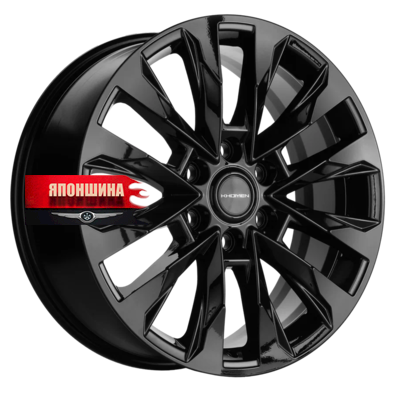 Диск литой KHOMEN WHEELS KHW2010 8J20 PCD6*139,7 ET25 DIA106,1 BLACK (WHS520785)