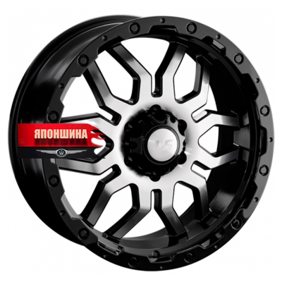 Диск литой LS 1285 8J17 PCD6*139,7 ET10 DIA110,5 BKF (WHS503091)
