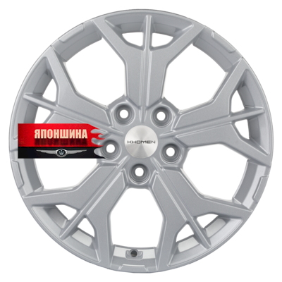 Диск литой KHOMEN WHEELS KHW1715 7J17 PCD5*112 ET40 DIA57,1 F-SILVER (WHS498365)