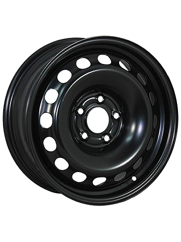 Диск штампованный TREBL X40010 6,5J16 PCD5*112 ET39,5 DIA66,6 черный (9639)