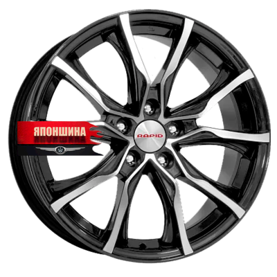 Диск литой K&K ТВИСТ-ОРИГИНАЛ 7,5J17 PCD5*114,3 ET52,5 DIA67,1 АЛМАЗ ЧЕРНЫЙ (WHS511927)