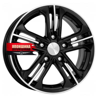 Диск литой K&K TRINITY-ОРИГИНАЛ 6J15 PCD5*114,3 ET50 DIA67,1 АЛМАЗ ЧЕРНЫЙ (WHS097803)