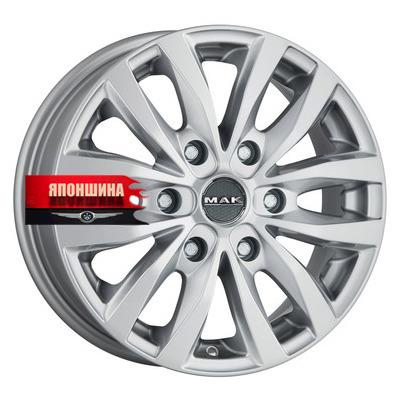 Диск литой MAK LOAD 5 7J17 PCD5*120 ET60 DIA65,1 SILVER (WHS521193)
