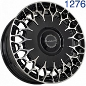 Диск литой FF KF54 7J17 PCD4*98 ET40 DIA73,1 BLACK POLISH (1276KF54)