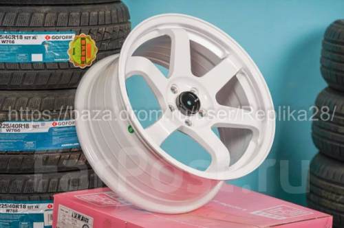 Диск литой REPLICA RAYS 8J17 PCD5*100 ET35 DIA73,1 Цвет (109819165)