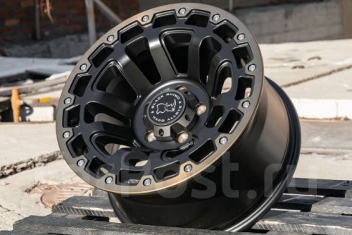Диск литой REPLICA BLACK RHINO 9J17 PCD5*127 ET12 DIA71,6 Цвет (70336667)
