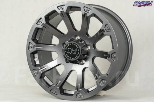 Диск литой REPLICA BLACK RHINO 9J17 PCD5*127 ET20 DIA71,6 Цвет (119889100)
